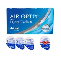 Місячні контактні лінзи Air Optix Plus HydraGlyde Alcon - Фото №1