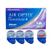 Мультифокальні контактні лінзи Air Optix Plus HydraGlyde Multifocal Alcon - Фото №1