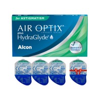 Торичні контактні лінзи Air Optix plus Hydraglyde for Astigmatism Alcon - Фото №1