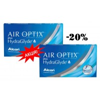 Місячні контактні лінзи Air Optix Plus HydraGlyde Alcon Акція - Фото №1