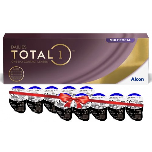 Мультифокальні одноденні лінзи DAILIES TOTAL1 Multifocal Alcon - Фото №1