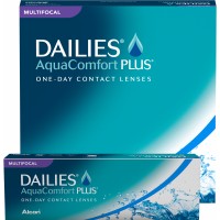 Мультифокальные однодневные линзы Dailies AquaComfort Plus Multifocal Alcon - Фото №1