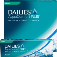 Торичні одноденні лінзи Dailies AquaComfort Plus Toric Alcon - Фото №1