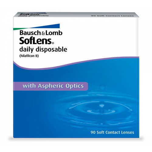 Одноденні контактні лінзи SofLens daily disposable Bausch&Lomb - Фото №1
