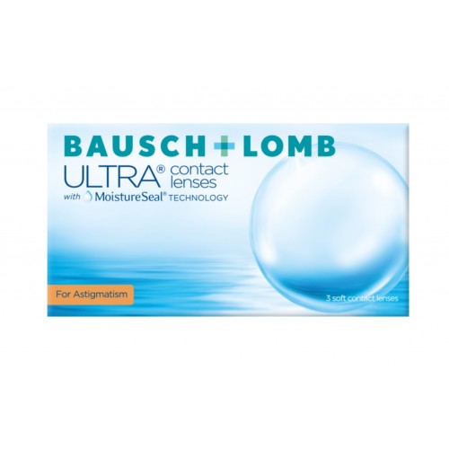 Торичні контактні лінзи Ultra for Astigmatism Bausch&Lomb - Фото №1