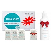 Місячні контактні лінзи Aqua 55UV Comfort Line Акція - Фото №1