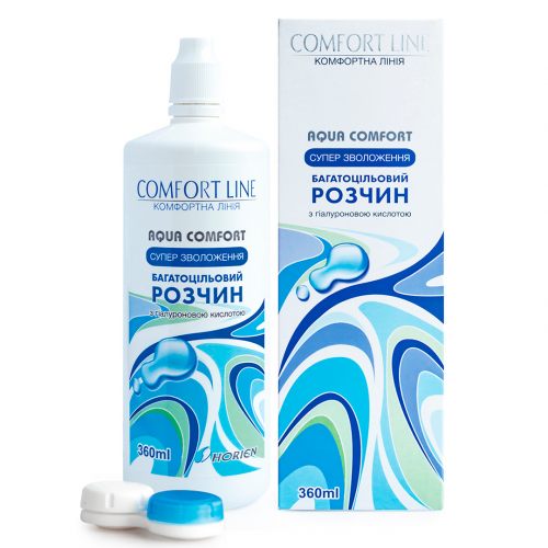 Розчин для контактних лінз Aqua Comfort - Фото №1
