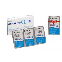 Месячные контактные линзы Morning Q BIO INTEROJO Акция - Фото №1