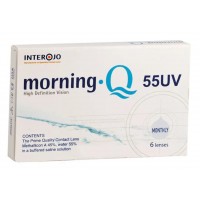 Місячні контактні лінзи Morning Q 55 UV INTEROJO - Фото №1