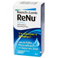Увлажняющие капли ReNu MultiPlus Drops Bausch&Lomb - Фото №1