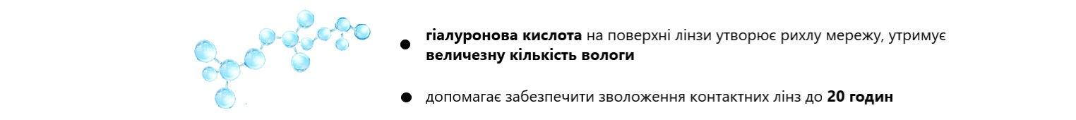 Гіалуронова кислота розчину для контактних лінз BioTrue Bausch&Lomb