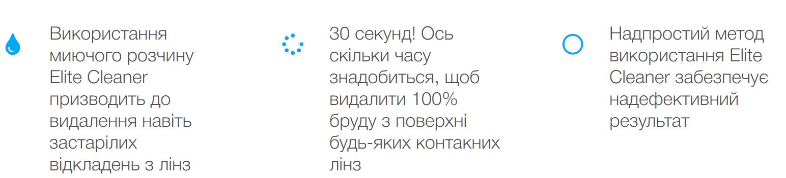 Купити Шампунь для контактных линз Elite Cleaner Vita Research | Теріторія лінз